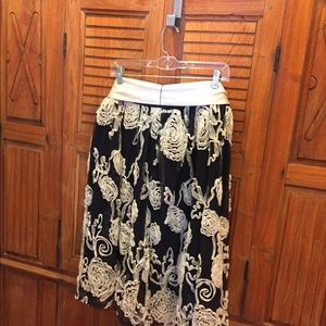 DownEast “Sunday Brunch India Ink” Skirt - XL